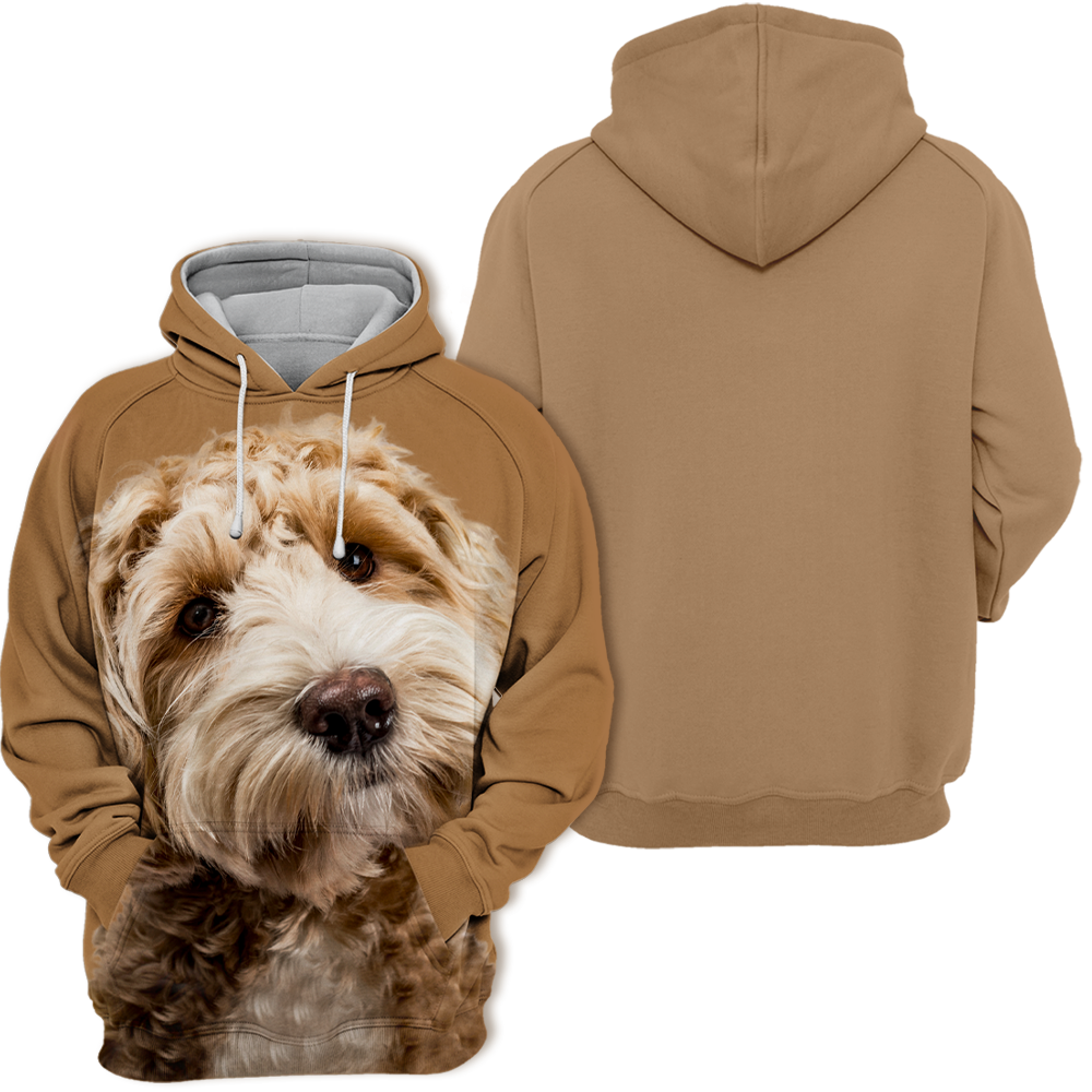 Comfortable Unisex Dog Hoodie Sweater – Sizes S-4XL, Non-Peeling Polyester and Cotton Blend 1