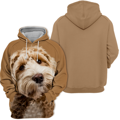 Comfortable Unisex Dog Hoodie Sweater – Sizes S-4XL, Non-Peeling Polyester and Cotton Blend 1