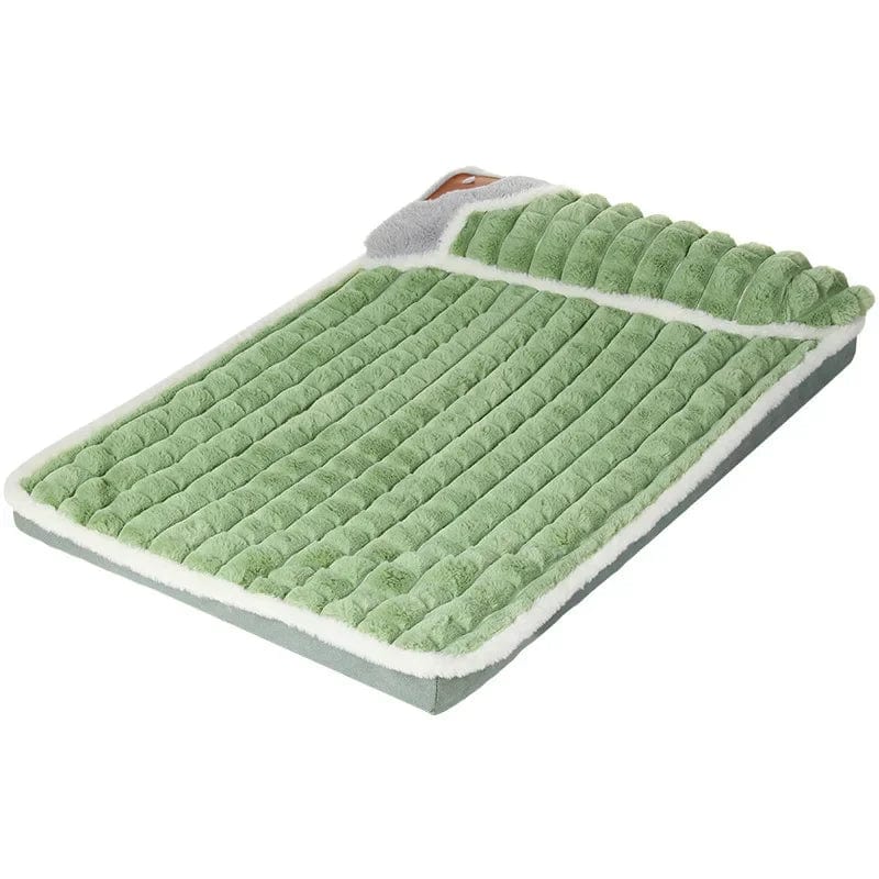 Comfortable Washable Dog Bed for Small and Medium Dogs – Soft Faux Fur with Checkered Design, Easy Maintenance and Four-Season Comfort 6