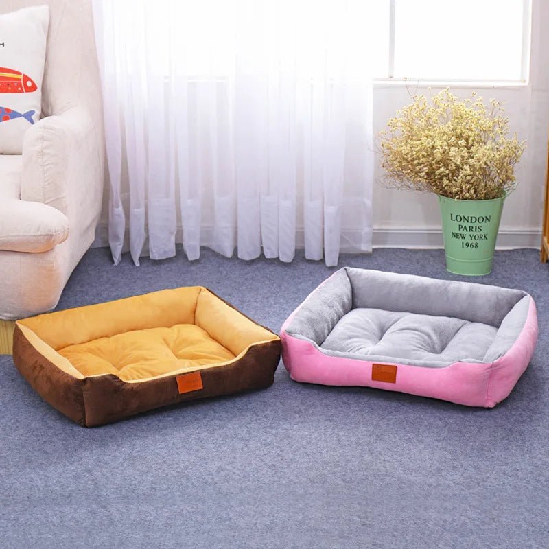 Comfortable Waterproof Dog and Cat Bed – Soft Pet Bed with Supportive Filling, Available in Multiple Sizes 4