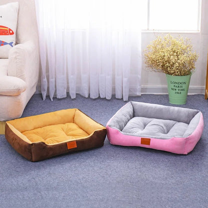 Comfortable Waterproof Dog and Cat Bed – Soft Pet Bed with Supportive Filling, Available in Multiple Sizes 4