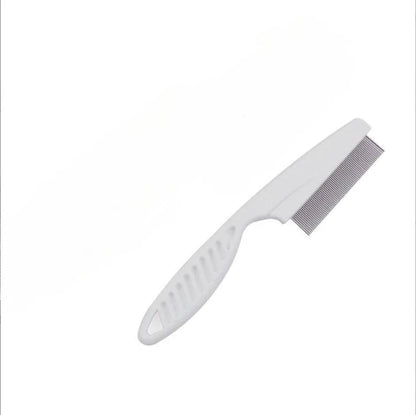Compact Anti-Flea Comb for Cats and Dogs - Ergonomic Design for Sensitive Areas 0