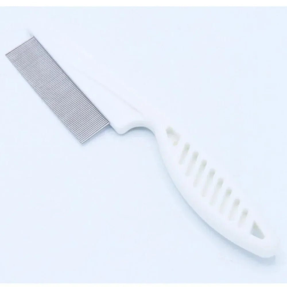 Compact Anti-Flea Comb for Cats and Dogs - Ergonomic Design for Sensitive Areas 5