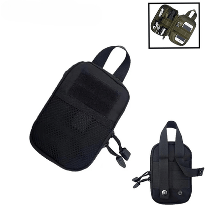 Compact Dog Walking Bag – Durable 600D Nylon Hip Bag with Velcro Fastening for Active Pet Owners 1