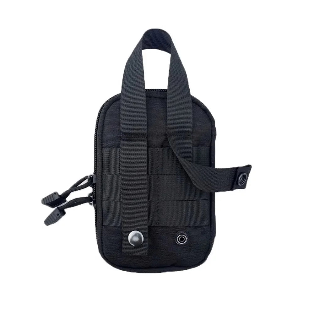 Compact Dog Walking Bag – Durable 600D Nylon Hip Bag with Velcro Fastening for Active Pet Owners 5