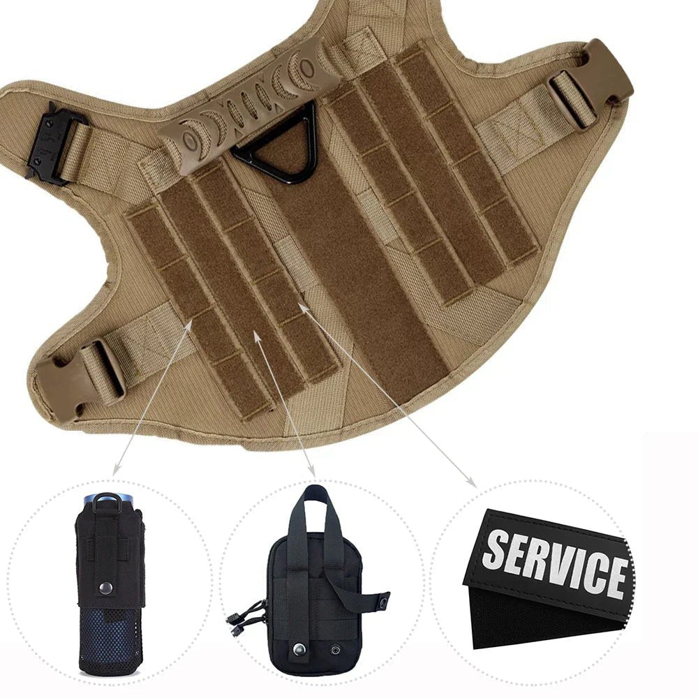 Compact Dog Walking Bag – Durable 600D Nylon Hip Bag with Velcro Fastening for Active Pet Owners 6