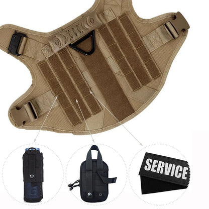 Compact Dog Walking Bag – Durable 600D Nylon Hip Bag with Velcro Fastening for Active Pet Owners 6