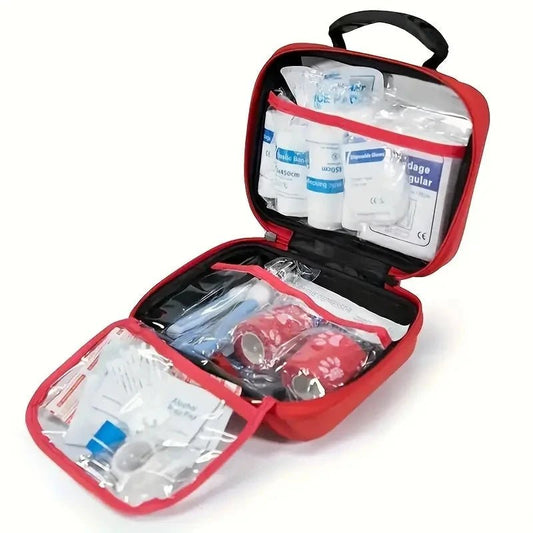 Compact First Aid Kit for Dogs and Cats – Essential Pet Care Supplies 0