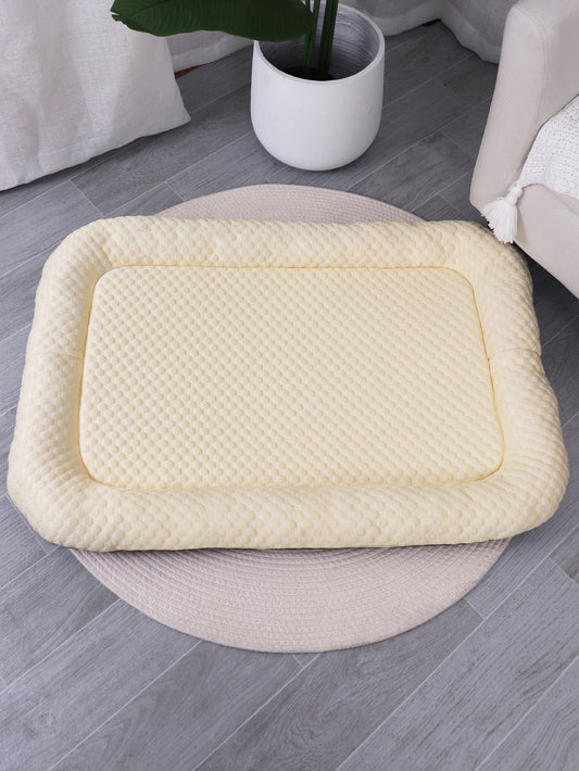 Cooling Dog Bed with Memory Foam Support – Breathable Ice Silk for Small and Medium Dogs 0