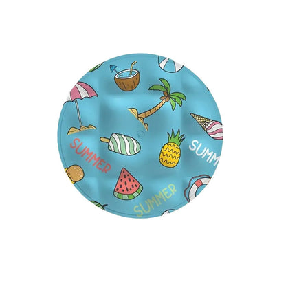 Cooling Dog Mat - Machine Washable Spandex Pet Mat for Ultimate Comfort - Multiple Sizes and Patterns 6