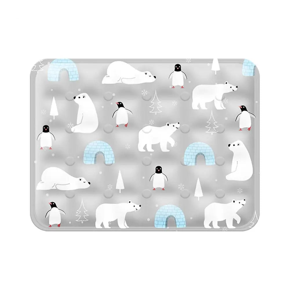 Cooling Dog Mat – Gel Filling for Instant Relief, Durable PVC Pet Cushion for Summer Comfort – Available in Multiple Sizes 0