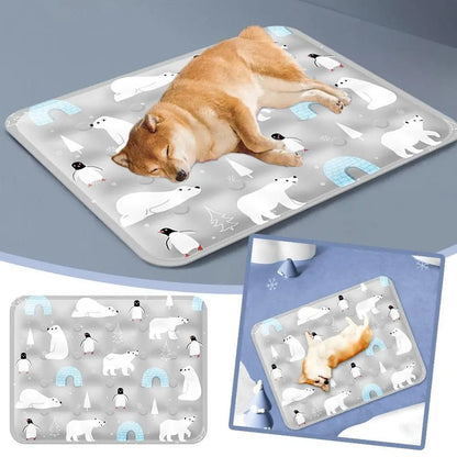 Cooling Dog Mat – Gel Filling for Instant Relief, Durable PVC Pet Cushion for Summer Comfort – Available in Multiple Sizes 2