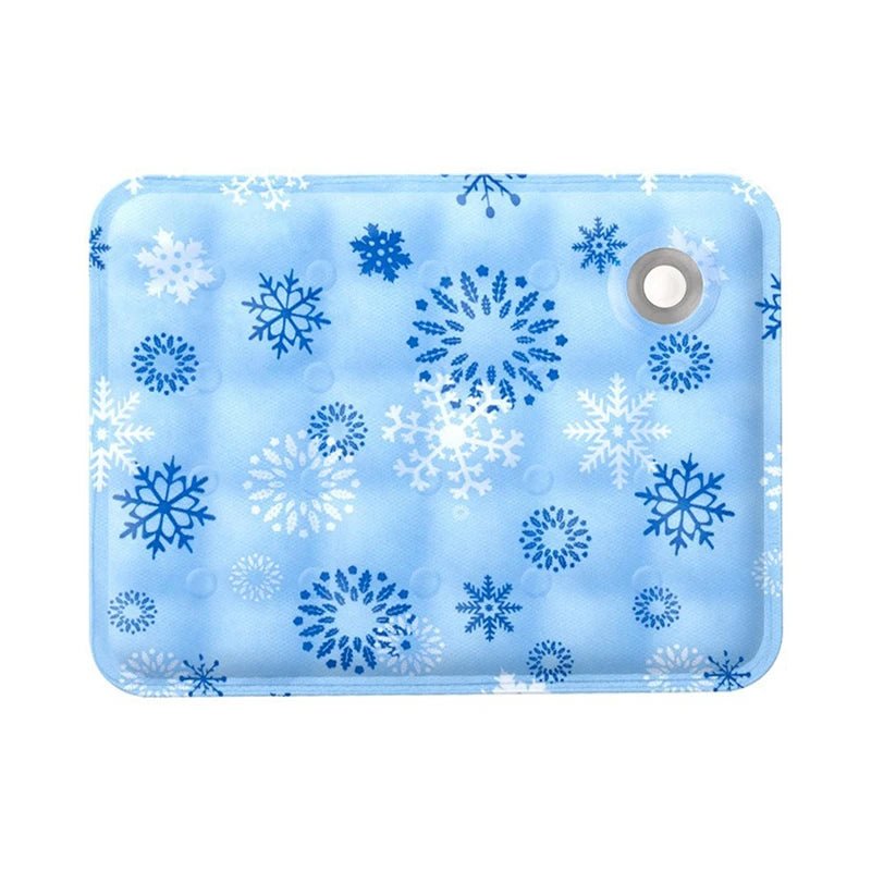 Cooling Dog Mat with Dry Ice Powder – Soft PVC Cushion for Indoor and Travel Use, Instant Cooling Effect, Multiple Sizes Available 0