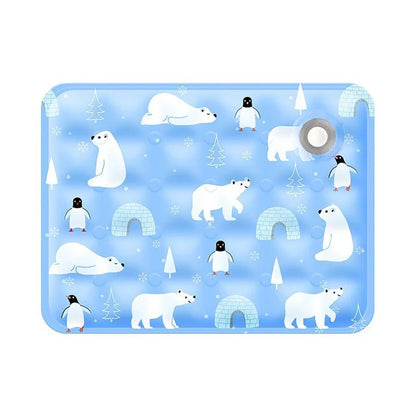 Cooling Dog Mat with Dry Ice Powder – Soft PVC Cushion for Indoor and Travel Use, Instant Cooling Effect, Multiple Sizes Available 13