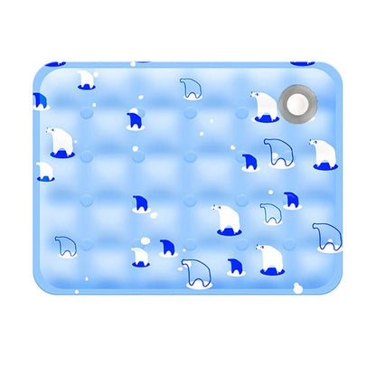 Cooling Dog Mat with Dry Ice Powder – Soft PVC Cushion for Indoor and Travel Use, Instant Cooling Effect, Multiple Sizes Available 7