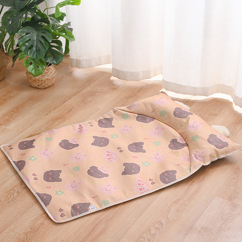 Cooling Dog Mat with Ice Gel – Comfortable Summer Pet Bed for Dogs and Cats in Multiple Sizes 8