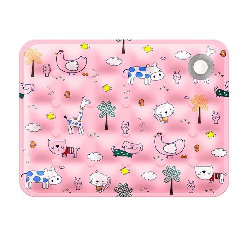 Cooling Dog Mat with PVC Dry Ice Powder – Portable Pet Cooling Bed for Indoor and Travel Use, Soft and Easy to Clean 12