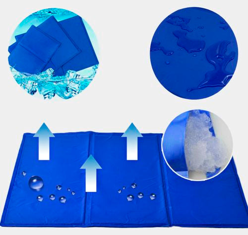 Cooling Dog Mat with Pressure Activated Gel – Non-Toxic, Durable, Portable, Available in Sizes S-XL 2