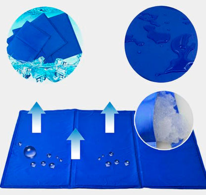Cooling Dog Mat with Pressure Activated Gel – Non-Toxic, Durable, Portable, Available in Sizes S-XL 2