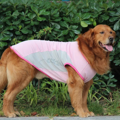 Cooling Dog Vest with Reflective Stripes, Lightweight Quick-Dry Fabric, Sizes M to 11XL, for Summer Comfort 2