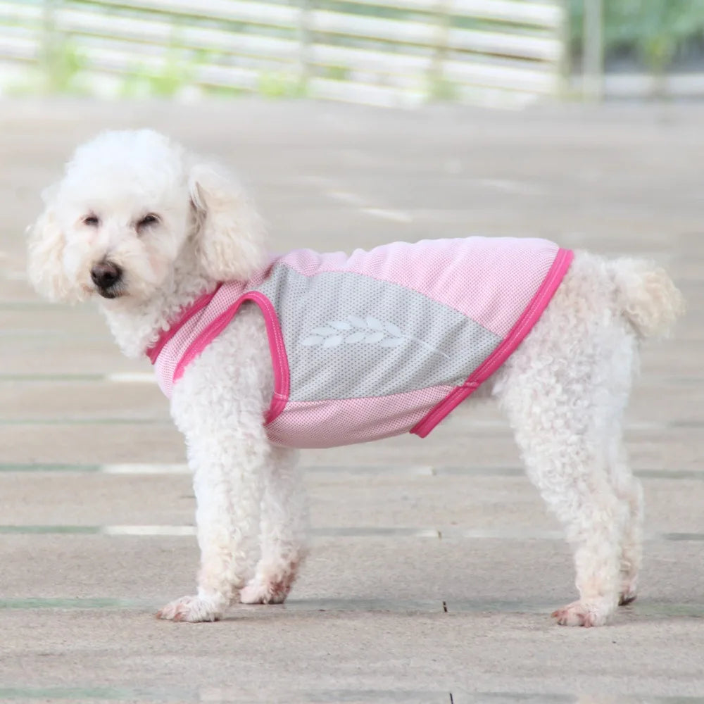 Cooling Dog Vest with Reflective Stripes, Lightweight Quick-Dry Fabric, Sizes M to 11XL, for Summer Comfort 6