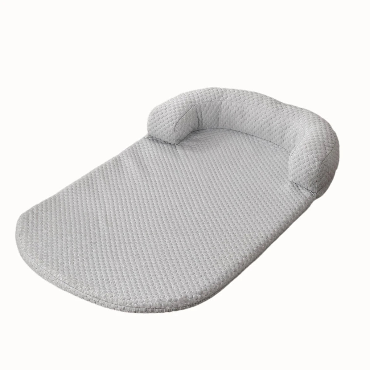 Cooling Ice Silk Dog Bed with 3D Sponge Cushion and Matching Pillow – Perfect for Summer Relaxation 6