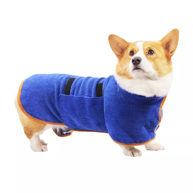 CozyDry Pet Bathrobe – Quick Drying and Absorbent for Dogs and Cats 1