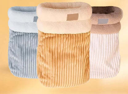 Cozy Cat Bed Sleeping Bag, Plush and Portable Pet Bed, Machine Washable, Ideal for Small to Medium Cats 6