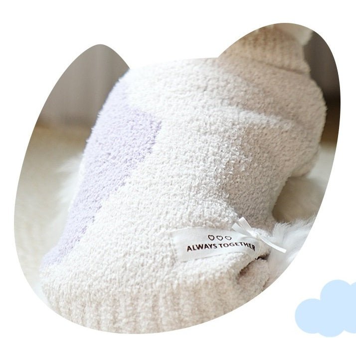 Cozy Fleece Dog Sweater for Small Dogs – Super Stretchy, Warm, and Comfortable Autumn/Winter Wear 0