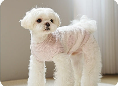 Cozy Fleece Dog Sweater for Small Dogs – Super Stretchy, Warm, and Comfortable Autumn/Winter Wear 2