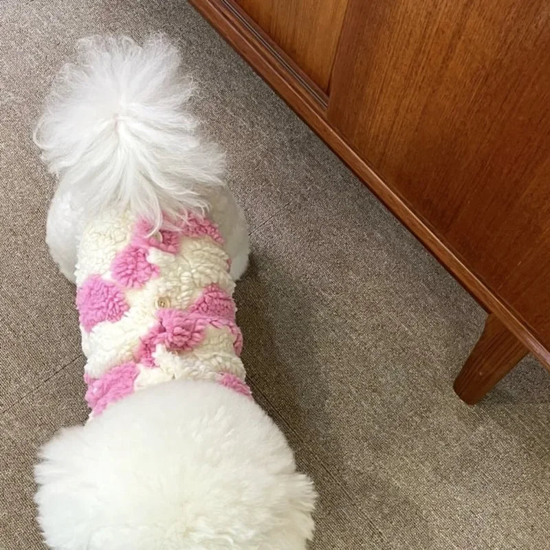 Cozy Girls Fleece Jacket with Rabbit Pattern – Warm Autumn Winter Coat for Kids 4