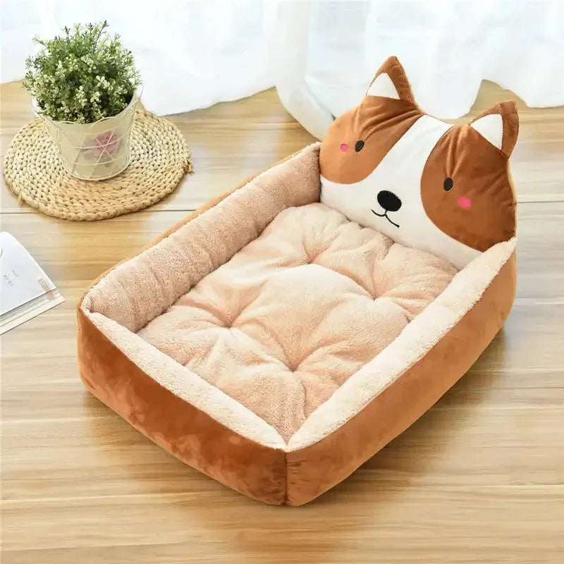 Cozy Large Dog Bed with Breathable Fabric and Soft Cushioning for Ultimate Comfort - Perfect for All Sizes 1