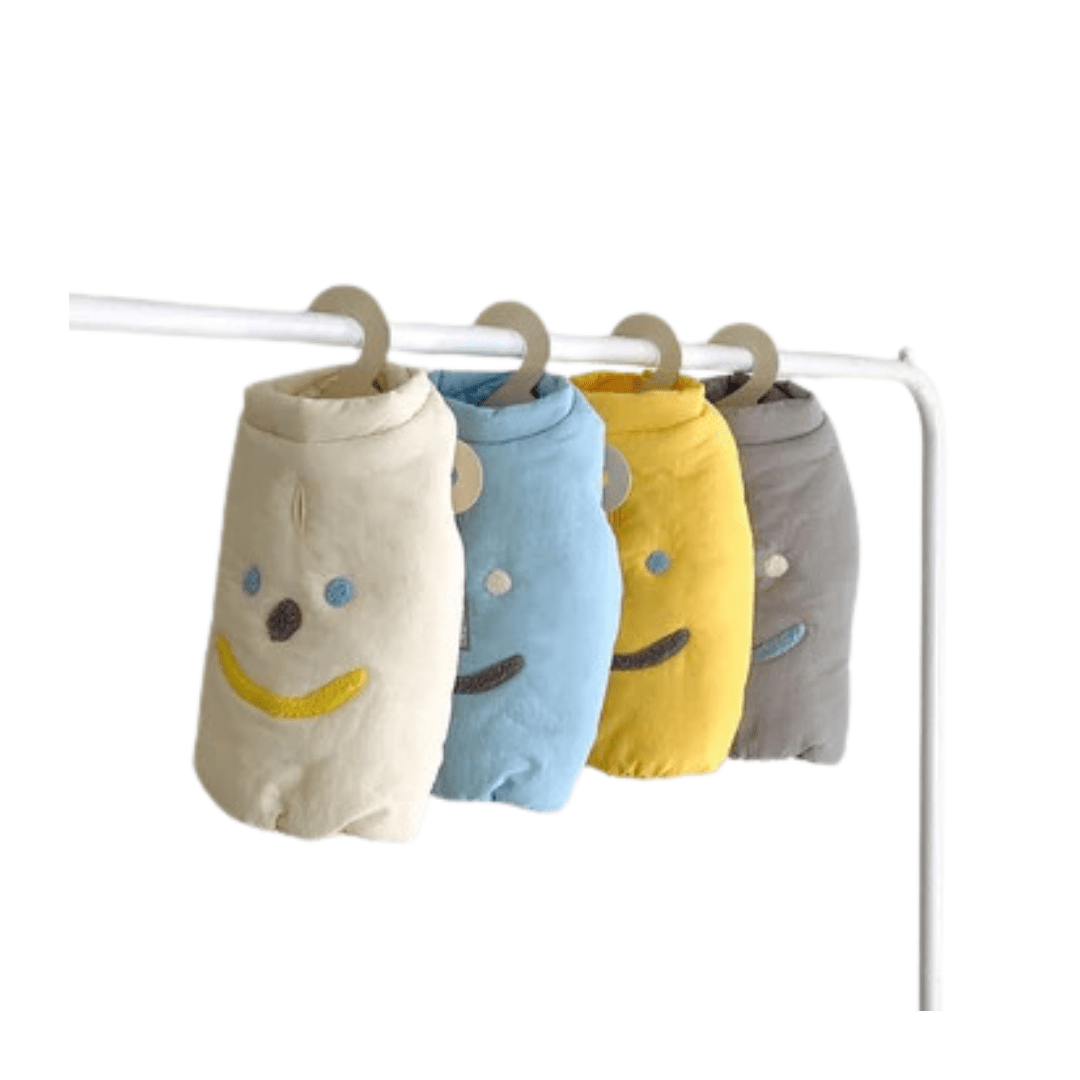 Cozy Thermal Cotton Dog Coat for Small to Medium Breeds – Lightweight, Adjustable Fit, Four Colors Available 1