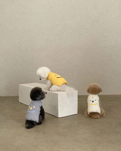 Cozy Thermal Cotton Dog Coat for Small to Medium Breeds – Lightweight, Adjustable Fit, Four Colors Available 5