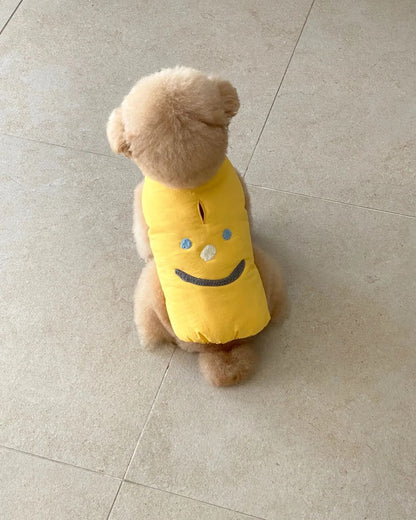 Cozy Thermal Cotton Dog Coat for Small to Medium Breeds – Lightweight, Adjustable Fit, Four Colors Available 9