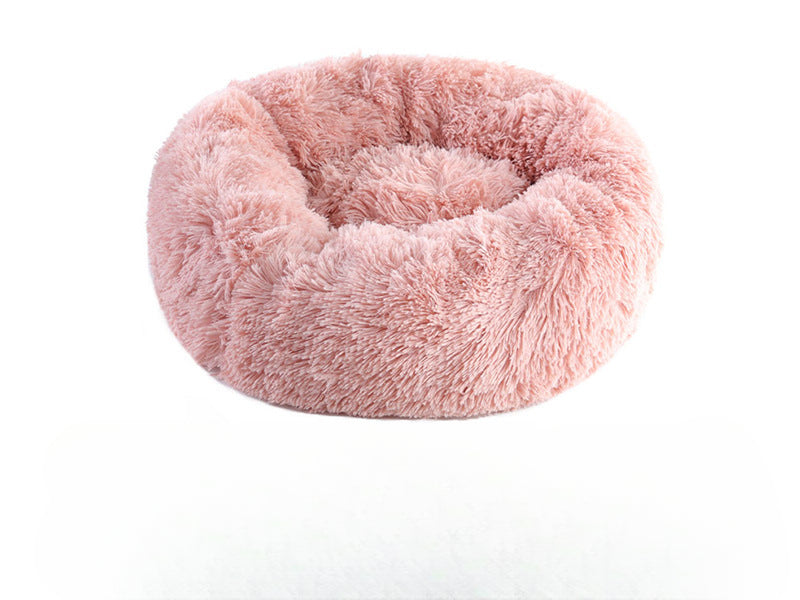 Cozy Washable Round Pet Bed for Cats and Small Dogs – Soft Plush Nest for Ultimate Comfort 3