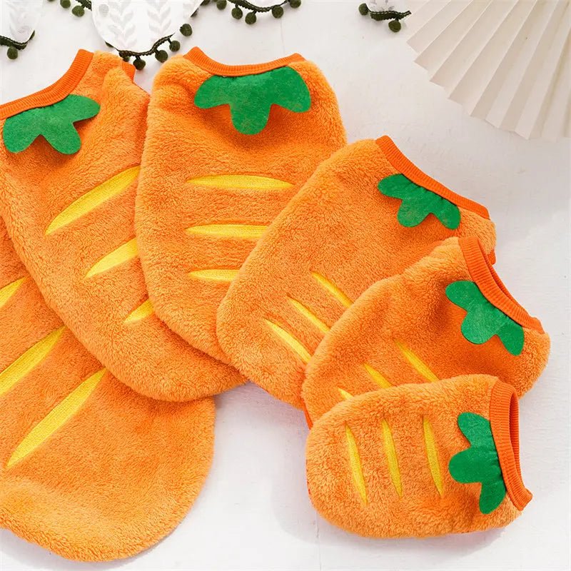 Cute Carrot Outfit for Small Dogs and Cats – Perfect for Easter Celebrations 2