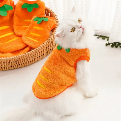 Cute Carrot Outfit for Small Dogs and Cats – Perfect for Easter Celebrations 3