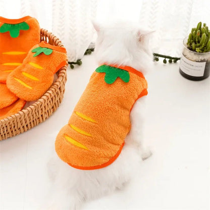 Cute Carrot Outfit for Small Dogs and Cats – Perfect for Easter Celebrations 4