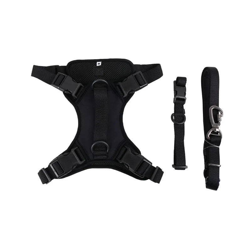 Daisy Adjustable Dog Harness for Small Breeds – Breathable, Comfortable, Stylish Design with Leash 0