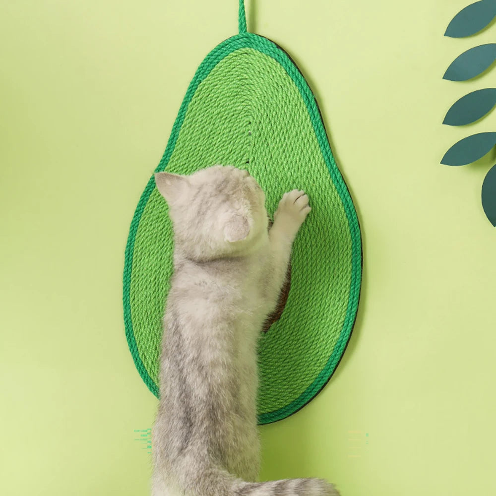 Decorative Sisal Cat Scratching Board – Cactus Style Hanging Scratch Pad for Healthy Nails 2