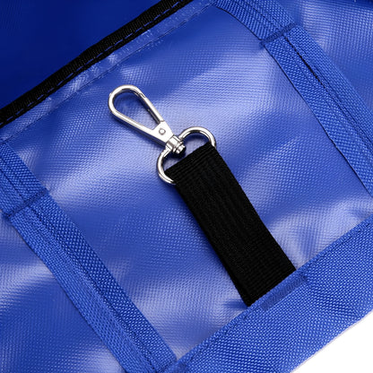 Dog carrier backpack designed for small dogs featuring breathable mesh panels, adjustable support straps, and reflective strips for safety and comfort. 4