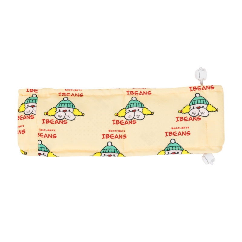 Dog Cooling Bandana with Cartoon Print – Lightweight Breathable Polyester Scarf in Sizes S, M, L 13