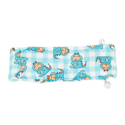 Dog Cooling Bandana with Cartoon Print – Lightweight Breathable Polyester Scarf in Sizes S, M, L 15