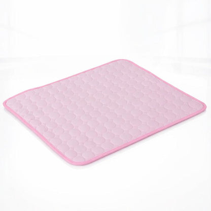Extra-large dog cooling mat featuring self-cooling technology, made from durable blanket-style fabric, perfect for indoor and outdoor use to keep pets comfortable in hot 4