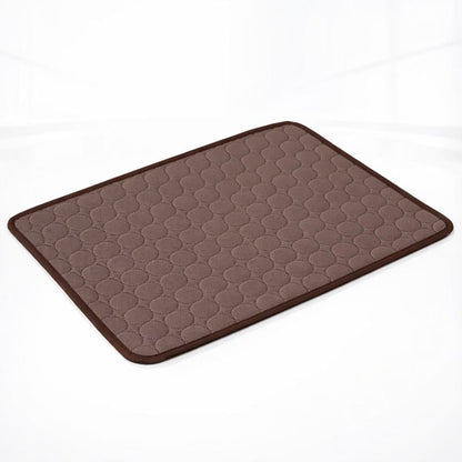 Extra-large dog cooling mat featuring self-cooling technology, made from durable blanket-style fabric, perfect for indoor and outdoor use to keep pets comfortable in hot 6