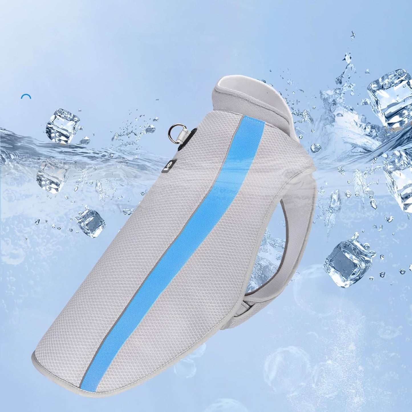 Dog Cooling Vest for Large Breeds - UV Protection, Breathable Ice Silk Fabric, Sizes 3XL-6XL 2