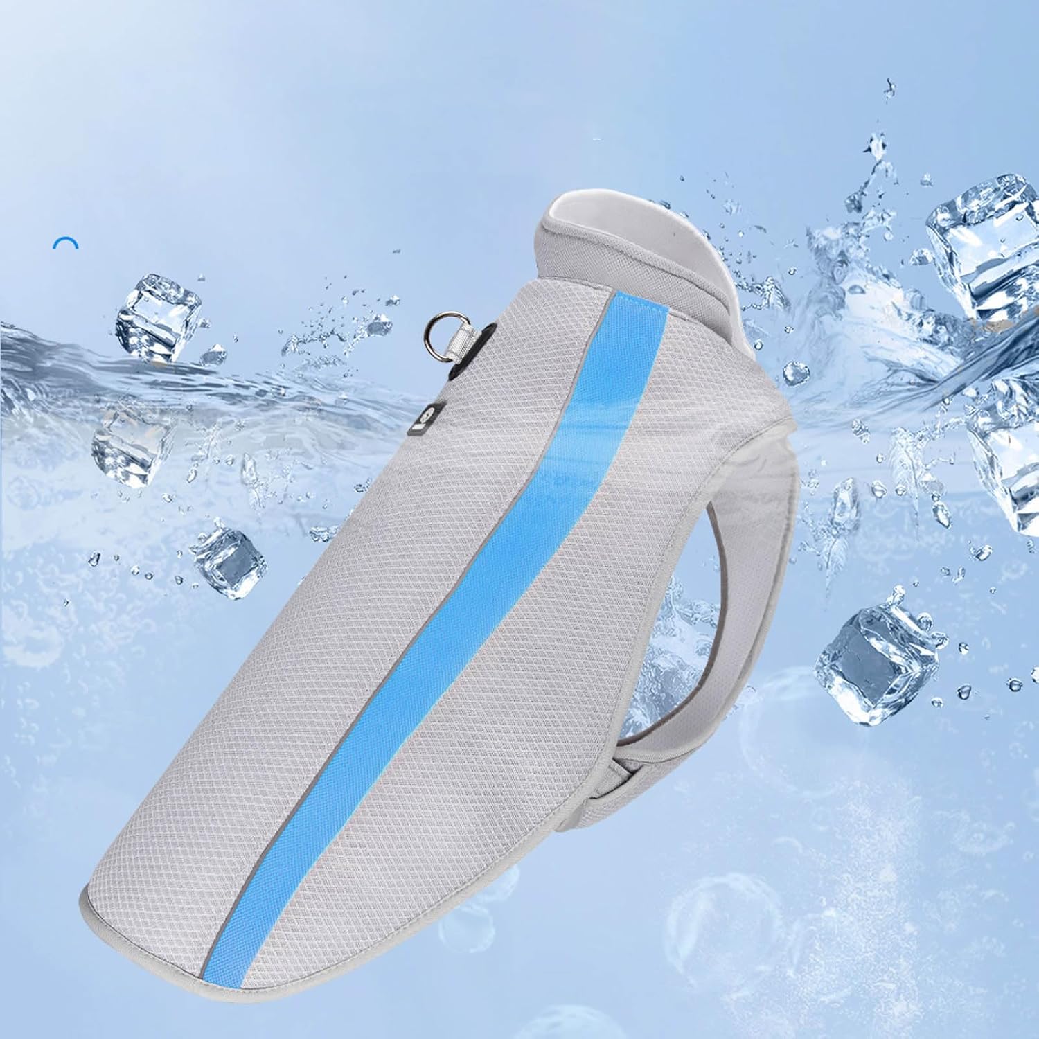 Dog Cooling Vest for Large Breeds - UV Protection, Breathable Ice Silk Fabric, Sizes 3XL-6XL 2
