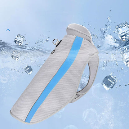 Dog Cooling Vest for Large Breeds - UV Protection, Breathable Ice Silk Fabric, Sizes 3XL-6XL 2