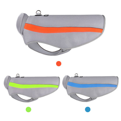 Dog Cooling Vest for Large Breeds - UV Protection, Breathable Ice Silk Fabric, Sizes 3XL-6XL 6